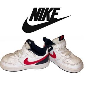 Nike Court Borough 2 Low (White) -‎ BQ5453-110 - Size 7C